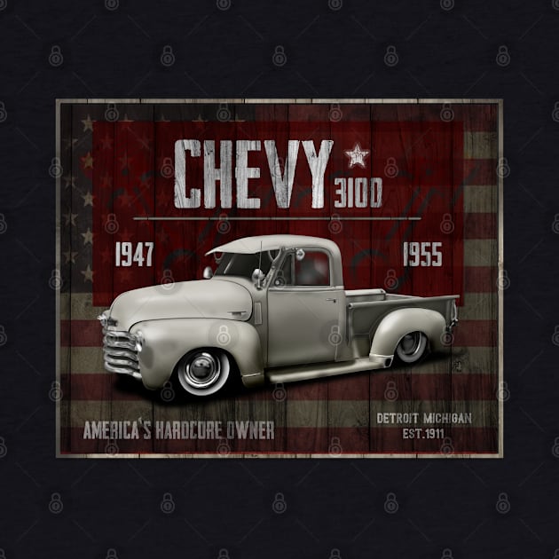 Classic Chevy 3100 by hardtbonez